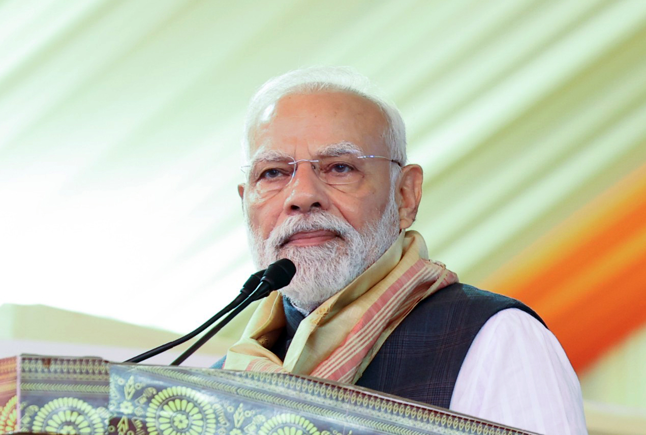 कांग्रेस ने घुसपैठियों को जमीनें दी, अवैध कब्जों को संरक्षण दिया : PM मोदी