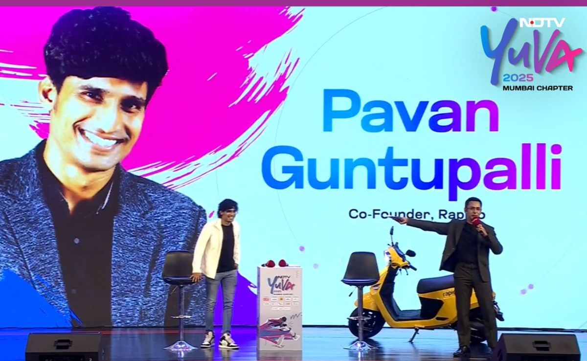 NDTV युवाः रैपिडो मेरा 8वां अटैम्प्ट है... को-फाउंडर पवन ने रिस्क लेने से डरने वालों को दिया मंत्र