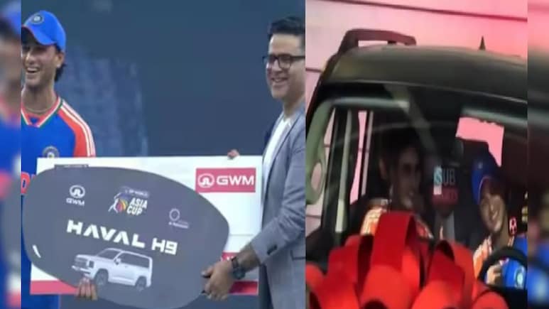 Player Of The Tournament Abhishek Sharma Gets Haval H9 For Asia Cup Brilliance