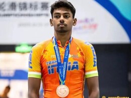 Anandkumar Velkumar Makes History, Wins India First-Ever Gold At Speed Skating World Championships