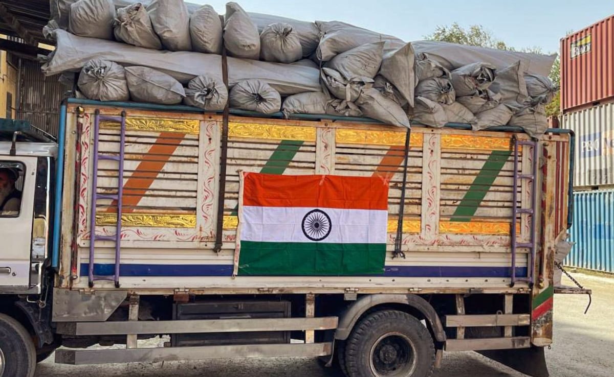 India sends relief material to earthquake-impacted Afghanistan, on Monday India sends relief material to earthquake-impacted Afghanistan, on Monday