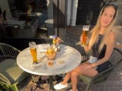 How This Couple Shared Beers On One Table But Sat In Two Different Countries