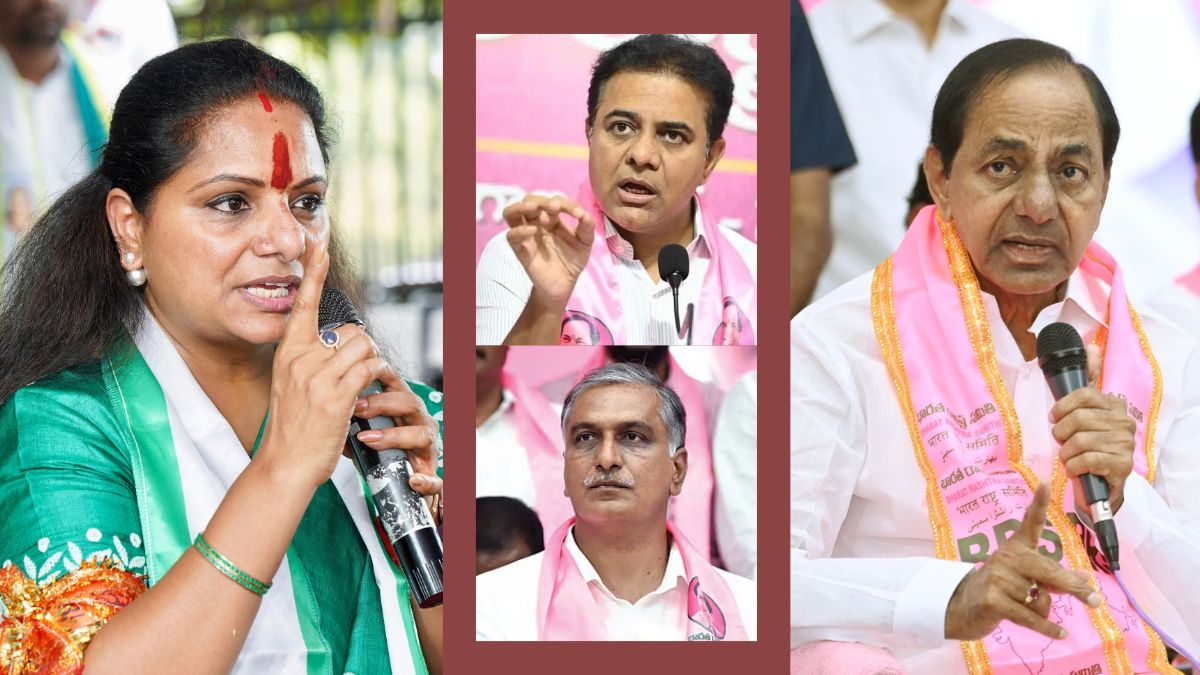 भाई-बहन की लड़ाई में कविता पर पिता का 'चाबुक', दक्षिण के कद्दावर KCR परिवार में कलह क्यों?