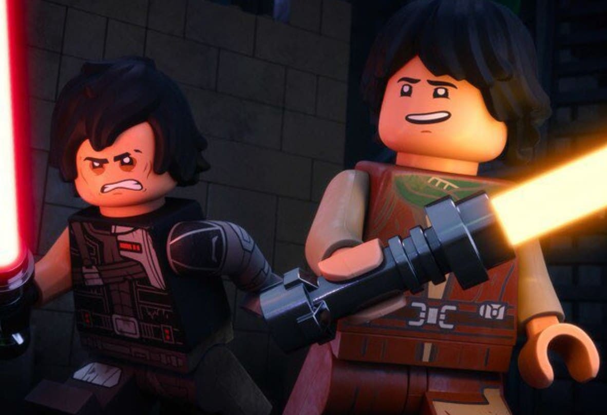 A scene from Lego Star Wars: Rebuild The Galaxy - Pieces of the Past A scene from Lego Star Wars: Rebuild The Galaxy - Pieces of the Past