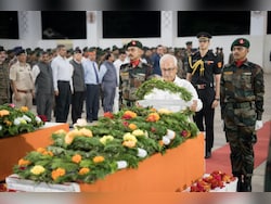 Wreath-Laying Ceremony Held For Two Soldiers Killed In Manipur Ambush