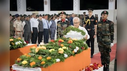 Wreath-Laying Ceremony Held For Two Soldiers Killed In Manipur Ambush