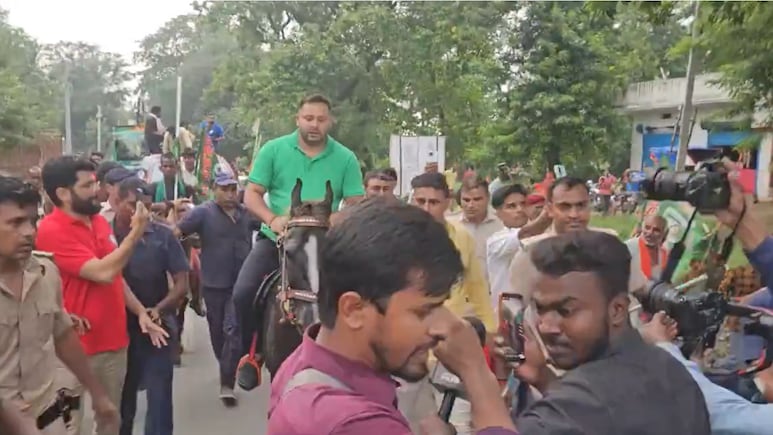 अनंत सिंह के गढ़ मोकामा में क्‍या सूरजभान सिंह को उतारेंगे तेजस्वी? 'घुड़सवारी' कर दिया संकेत!