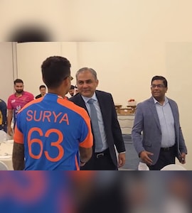 Watch: Suryakumar Yadavs Handshake With PCB Chief Mohsin Naqvi Gets Brutal Reaction From Internet