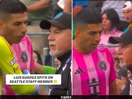 Watch: Luis Suarez Spits On Coach, Triggers Brawl After Inter Miami's 0-3 Loss In Leagues Cup Final Watch: Luis Suarez Spits On Coach, Triggers Brawl After Inter Miami's 0-3 Loss In Leagues Cup Final