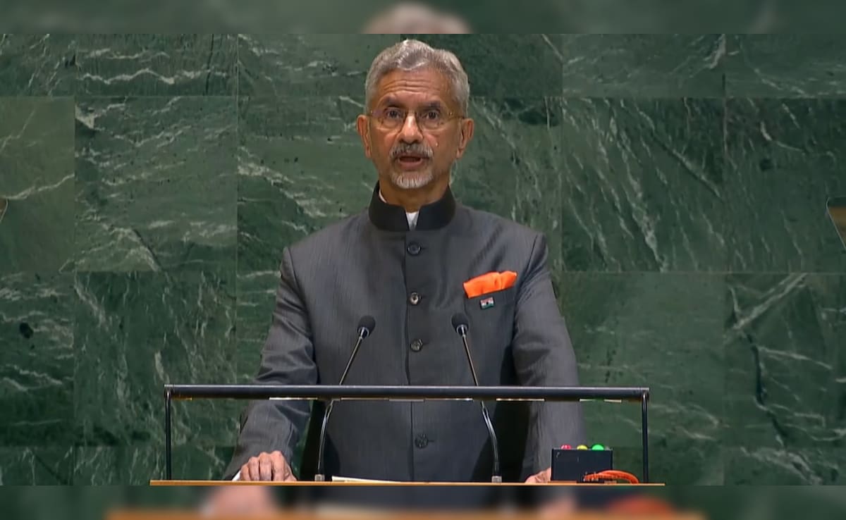 "Major Terror Attacks Traced Back To 1 Country": S Jaishankar Jabs Pak At UN