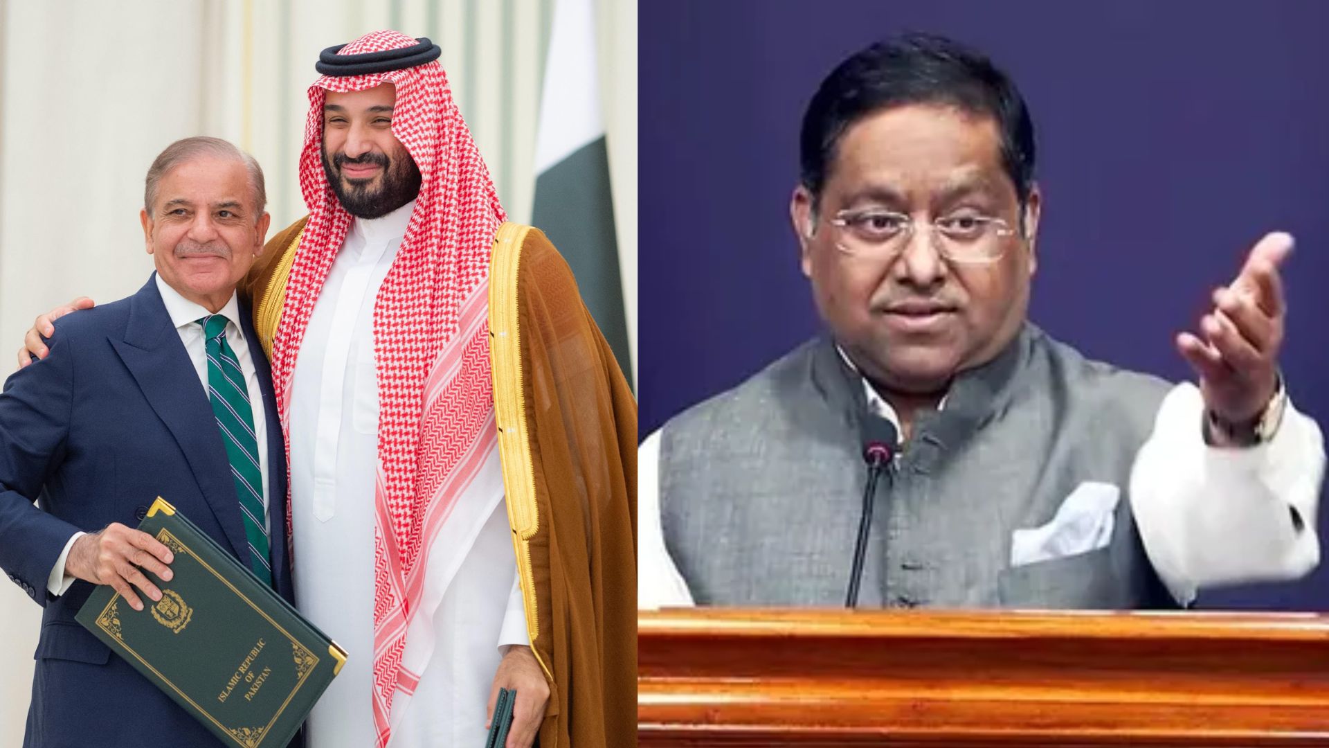पाकिस्तान और सऊदी का नया गठजोड़... 'एक पर हमला दोनों पर हमला' वाले करार पर भारत ने दिया यह जवाब