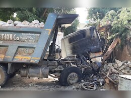 जयपुर में डंपर ने तीन लोगों को कुचला, 2 की मौत; शार्ट सर्किट की वजह से लगी आग में जलते रहे शव 