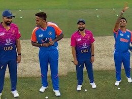 Watch: India Skipper Suryakumar Yadav's Cheeky Remark To UAE Captain Muhammad Waseem At Toss