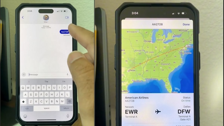 iPhone Messages May Now Show Live Flight Status: Here's How iPhone Messages May Now Show Live Flight Status: Here's How