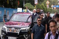 PM Modi Holds Roadshow At Bhavnagar In Gujarat PM Modi Holds Roadshow At Bhavnagar In Gujarat