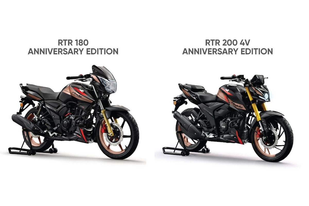 TVS Apache 180 & 200 4V Special Editions TVS Apache 180 & 200 4V Special Editions