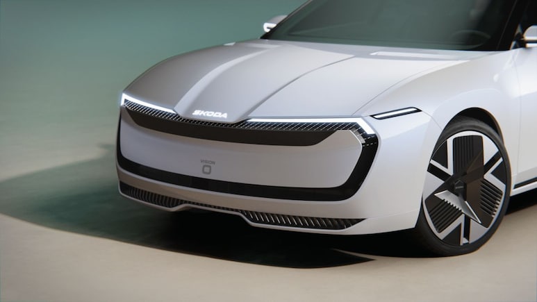 Skoda Vision O Concept Breaks Cover At Munich Motor Show Skoda Vision O Concept Breaks Cover At Munich Motor Show