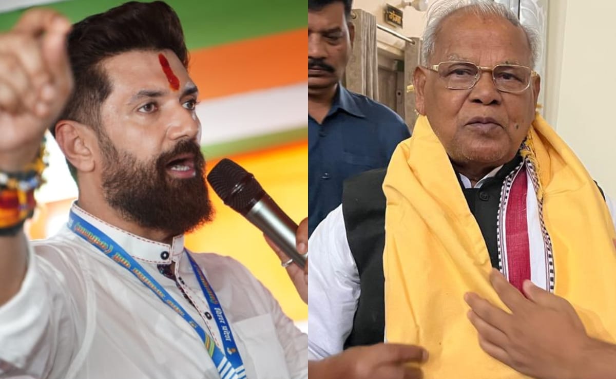 केंद्रीय मंत्री चिराग पासवान और जीतन राम मांझी एनडीए के दो बड़े दलित चेहरा हैं. केंद्रीय मंत्री चिराग पासवान और जीतन राम मांझी एनडीए के दो बड़े दलित चेहरा हैं.
