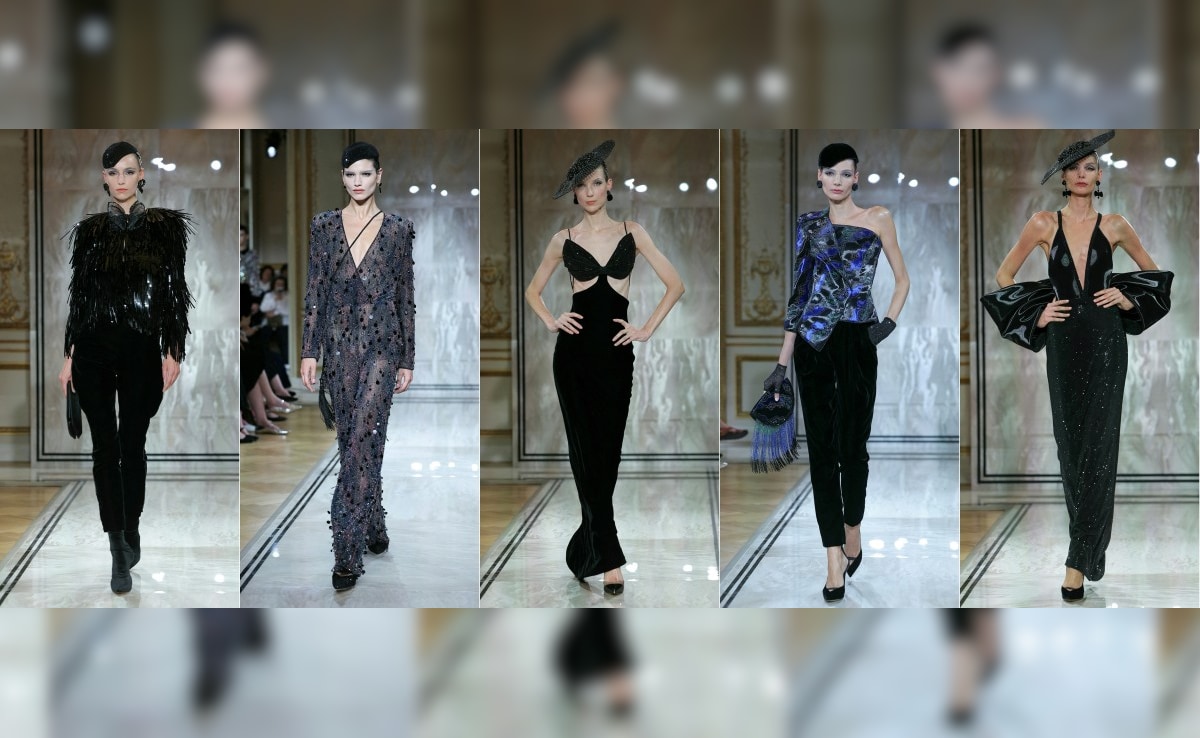 Creations for Giorgio Armani Prive during the Womens Haute-Couture Fall/Winter 2025-26 collection show in Paris Creations for Giorgio Armani Prive during the Womens Haute-Couture Fall/Winter 2025-26 collection show in Paris