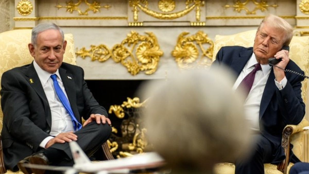 Netanyahu Dials Qatar From White House, Apologises For Doha Attack