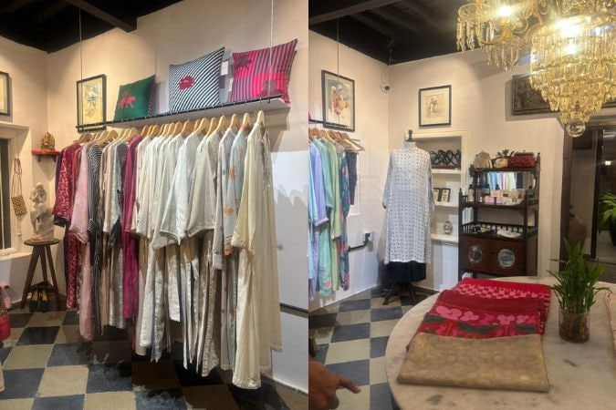 Ganga Fashions new concept store. Photo: Author Ganga Fashions new concept store. Photo: Author