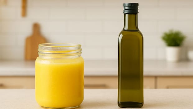 Desi Ghee vs Olive Oil: Which One Truly Helps You Lose Belly Fat?