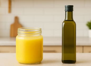 Desi Ghee vs Olive Oil: Which One Truly Helps You Lose Belly Fat?