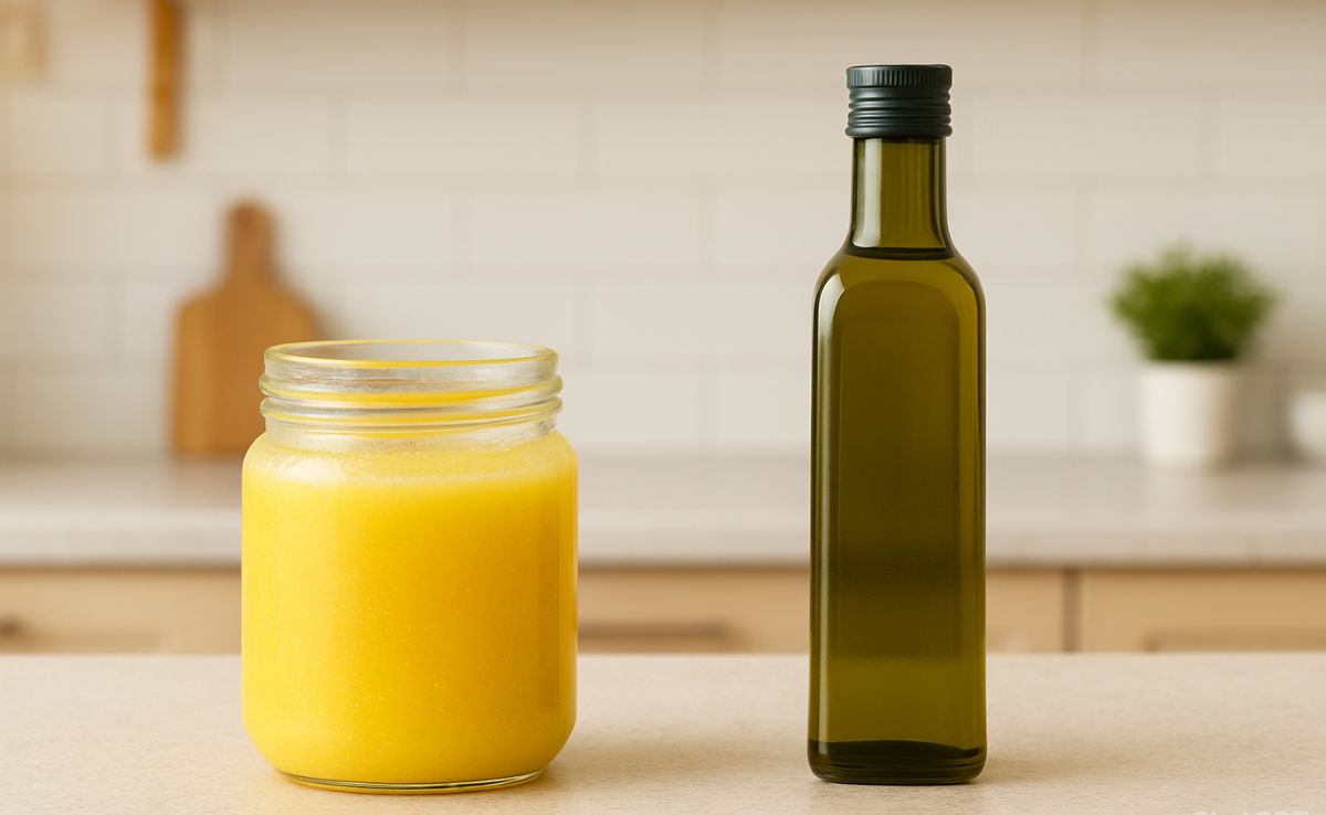 Desi Ghee vs Olive Oil: Which One Truly Helps You Lose Belly Fat?