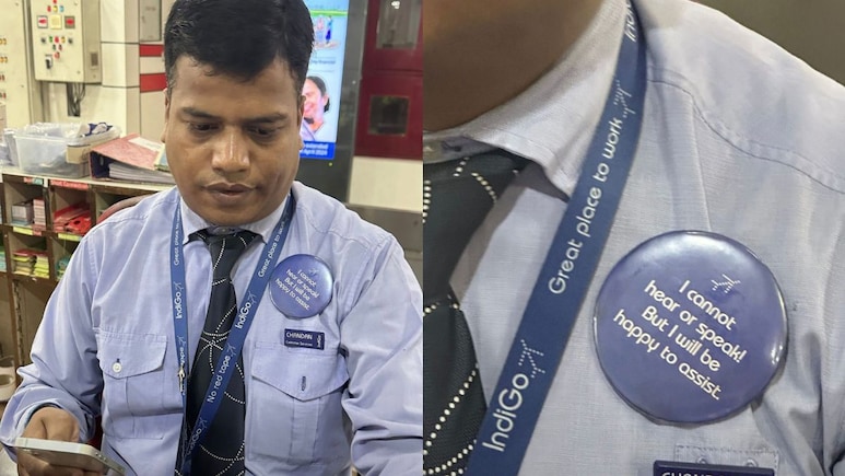 IndiGo Passenger Shares Heartwarming Encounter With Specially-Abled Staff Member At Airport