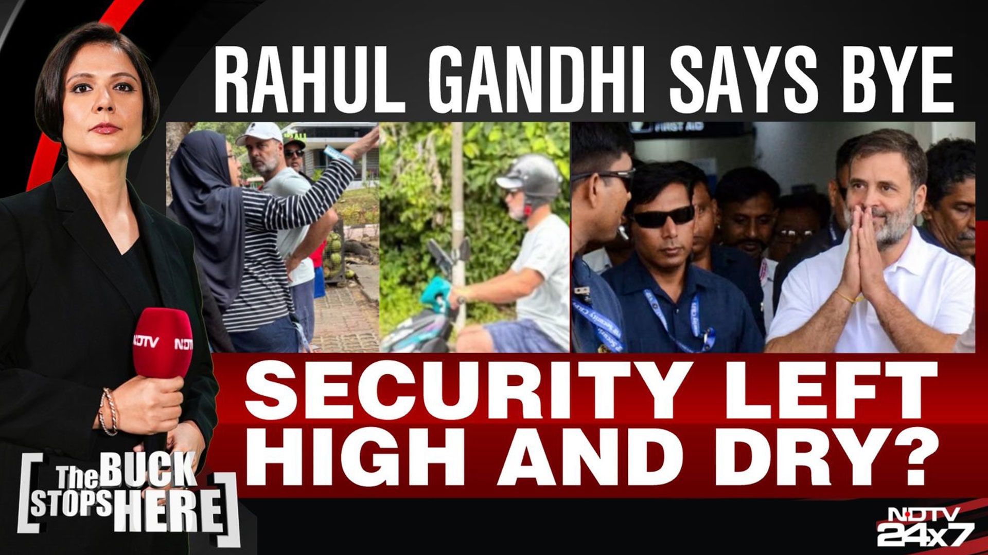 Security Breach: Rahul Gandhi Skips Protocol, CRPF Sounds Alarm