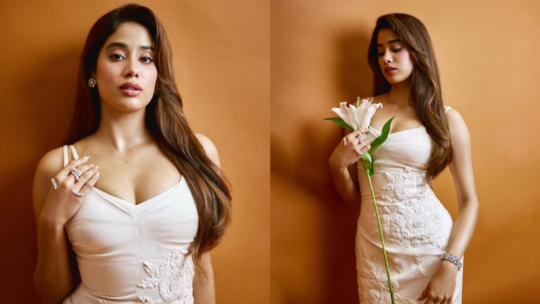 Janhvi Kapoor Serves Minimal Glam In A Stunning Ivory Dress, But The Price Tag Will Leave You Shocked