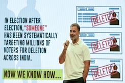 Rahul Gandhi Alleges Mass Voter Deletion; Eelection Commission, BJP Hit Back Rahul Gandhi Alleges Mass Voter Deletion; Eelection Commission, BJP Hit Back