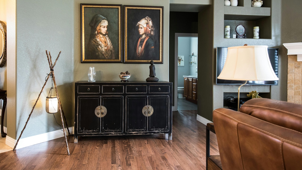 A statement decor piece can also act as an ice breaker for conversation
