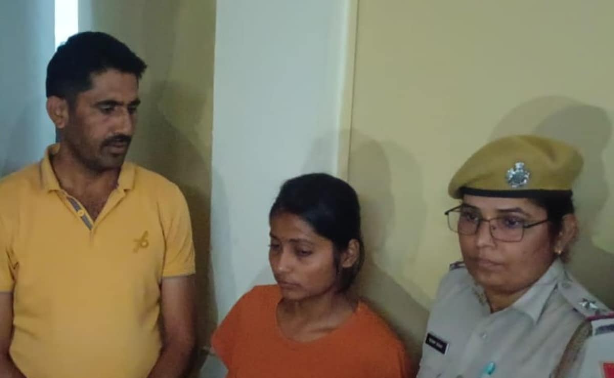 Anjali (C) was residing in Ajmer with her live-in partner, Alkesh (L). Anjali (C) was residing in Ajmer with her live-in partner, Alkesh (L).