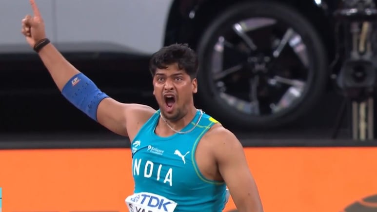 Sachin Yadav: वर्ल्ड ॲथलेटिक्समध्ये नीरज चोप्रापेक्षा सरस कामगिरी करणारा 'हा' भारतीय खेळाडू कोण? Sachin Yadav: वर्ल्ड ॲथलेटिक्समध्ये नीरज चोप्रापेक्षा सरस कामगिरी करणारा 'हा' भारतीय खेळाडू कोण?