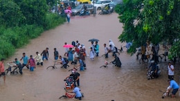 'Literal Hell': Gurugram Resident Rages After Falling Into Drain Amid Heavy Rains