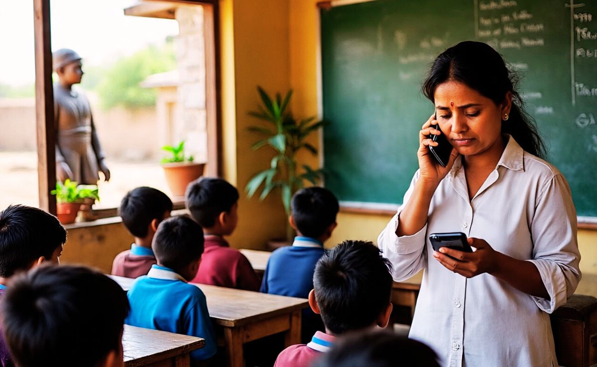 Suspension: टीचर्स को स्कूल में मोबाइल फोन चलाना पड़ा महंगा, तत्काल प्रभाव से निलंबित हुए दो शिक्षक