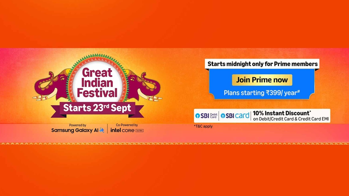 Amazon Great Indian Festival 2025 Sale: प्राइम मेंबर्स के लिए शुरू, iPhone 15 सिर्फ 43,749 रुपये में