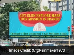 Indian Billboard Goes Viral For Elon Musk, Uranus Wordplay, Internet Calls It 'Hilarious'