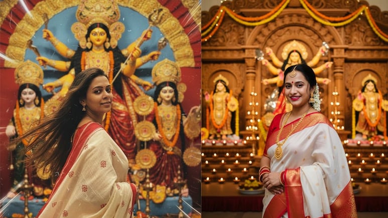 Google Gemini Trend: नवरात्री, दुर्गा पूजेनिमित्त पारंपरिक लूक; 5 प्रॉम्प्ट वापरुन बनवा आकर्षक फोटो