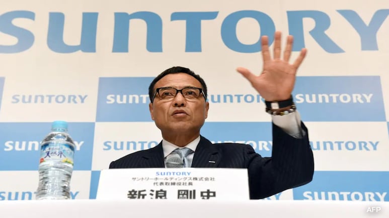 Suntory CEO Takeshi Niinami Quits Over Japan Drugs Probe Suntory CEO Takeshi Niinami Quits Over Japan Drugs Probe