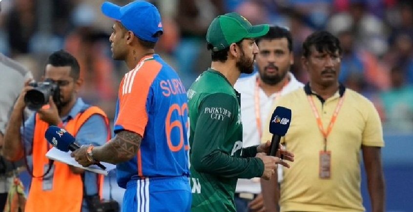 No Handshake, No Eye Contact: SKY, Agha Keep Firm Distance At Ind vs Pak Toss