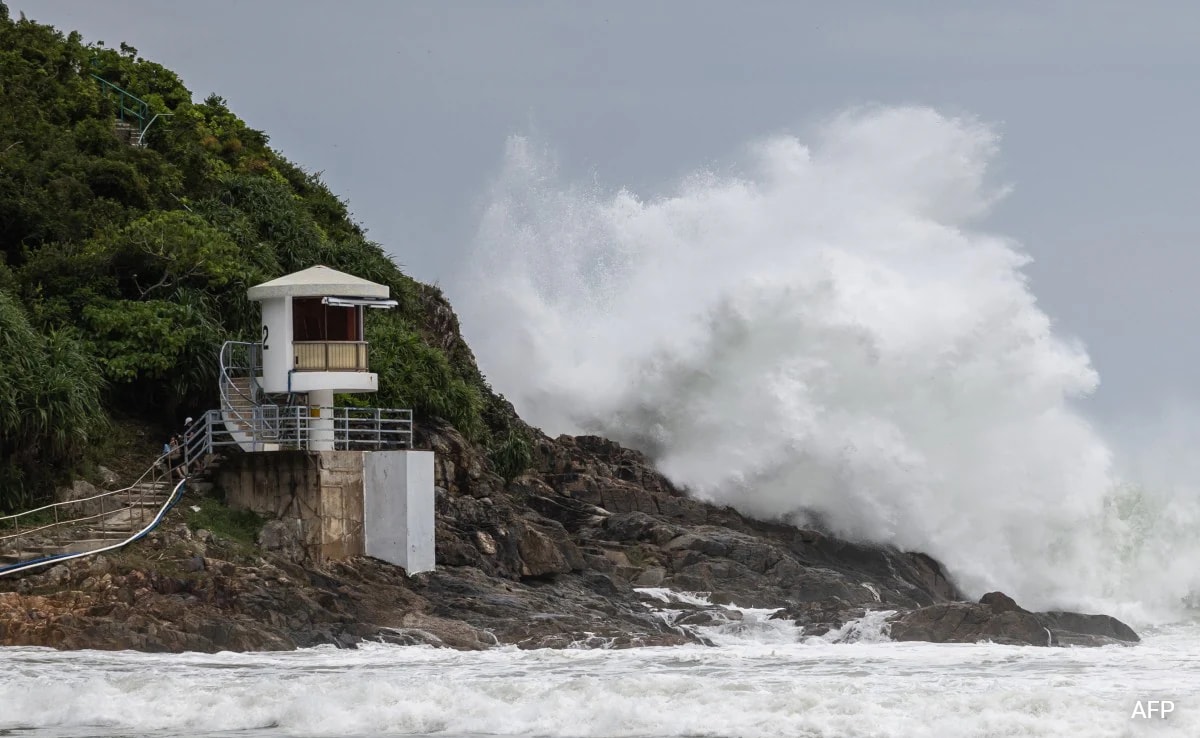 Schools Shut, Flights Cancelled As Typhoon Ragasa Heads To Hong Kong, China