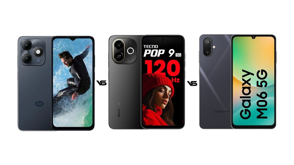itel A90 Limited Edition vs Samsung Galaxy M06 5G vs Tecno Pop 9 5G: 10 हजार में कौन सा है बेस्ट