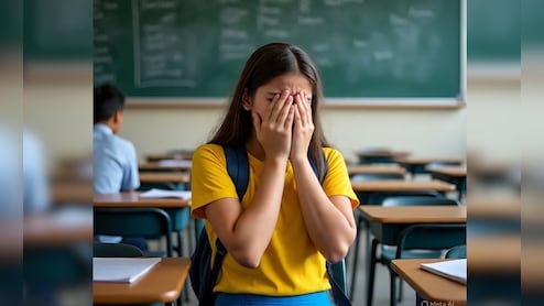 CG News: 7वीं की छात्रा से बैड टच करता था शिक्षक, परीक्षा छोड़ी और स्कूल जाना किया बंद CG News: 7वीं की छात्रा से बैड टच करता था शिक्षक, परीक्षा छोड़ी और स्कूल जाना किया बंद