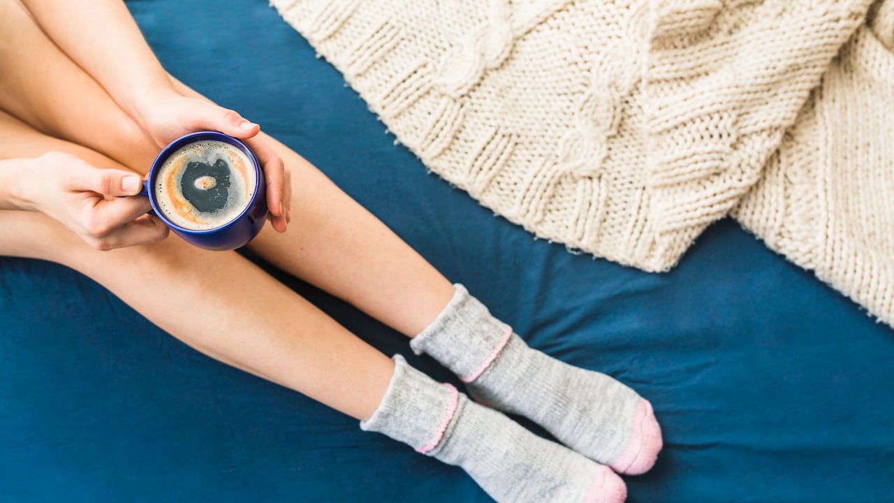 Use silicone socks after applying moisture to lock in all the goodness for long