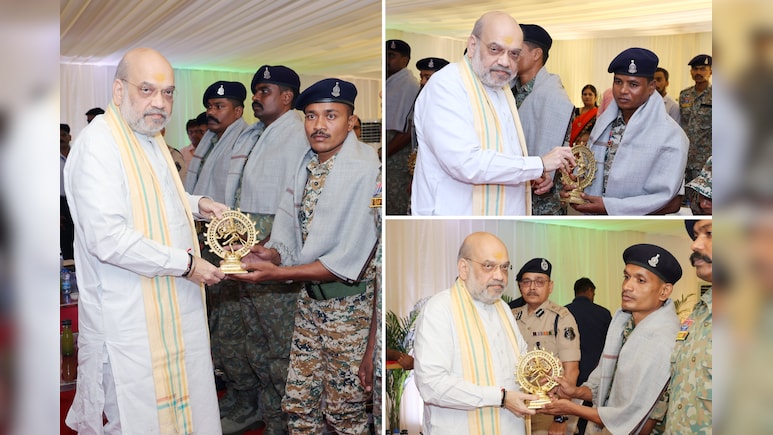 ऑपरेशन ब्लैक फॉरेस्ट से नक्सलियों की कमर तोड़ी, सुरक्षाबलों को अमित शाह ने सम्मानित किया ऑपरेशन ब्लैक फॉरेस्ट से नक्सलियों की कमर तोड़ी, सुरक्षाबलों को अमित शाह ने सम्मानित किया