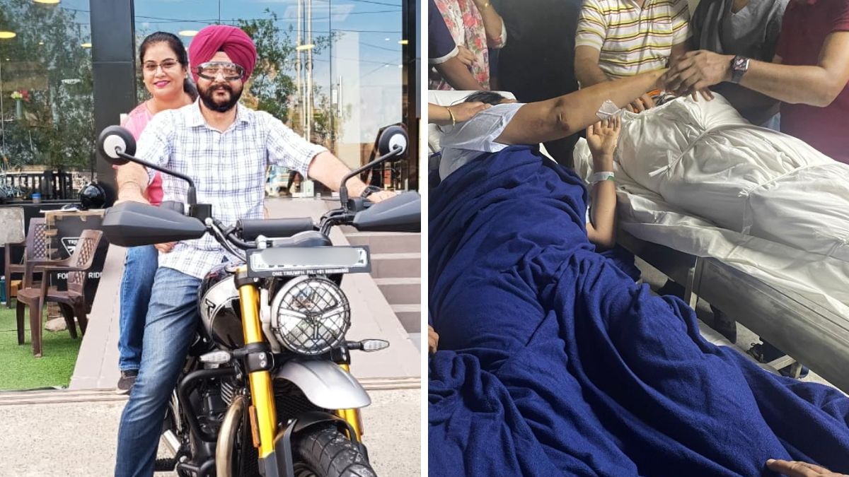 Wife's Final Goodbye To Navjot Singh, 48 Hours After BMW Crash Killed Him