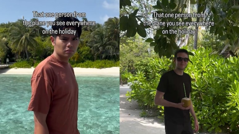 Travel Vlogger Spots Same Stranger Everywhere During His Holiday, Internet Calls It "Destiny"