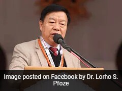Ex-Manipur MP Lorho S Pfoze Joins NPP In Meghalaya
